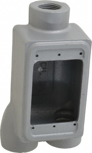 Electrical Outlet Box: Iron, Rectangle,